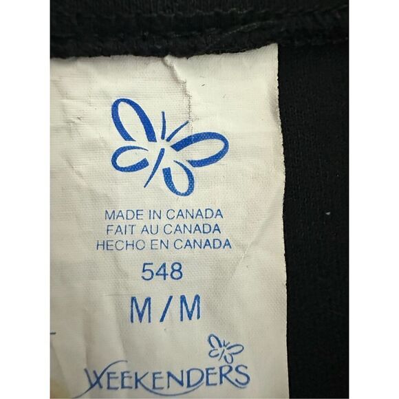 Weekenders Long Blazer Black 3 Buttons Pockets Size M - Picture 6 of 13